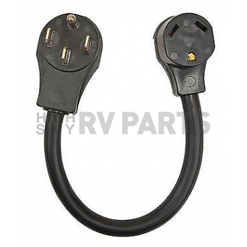 SouthWire Corp. Power Cord Adapter 50 Amp Male x 30 Amp Female 18 inch - 50AM30AF18-5