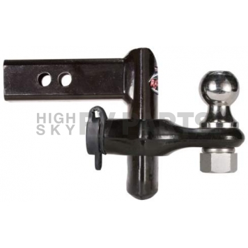 Trimax 2 inch Hitch Ball Mount Razor Adjustable 6 inch Drop in 1 inch Increments Without Ball-3