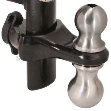 Trimax 2 inch Hitch Ball Mount Razor Adjustable 6 inch Drop in 1 inch Increments Without Ball-1