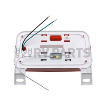 Bargman Trailer Stop/ Tail/ Turn Light Incandescent Red with License Light And Bracket-2