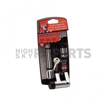 Bulldog Chrome Hitch Pin & Coupler Lock Combo 580404 -1