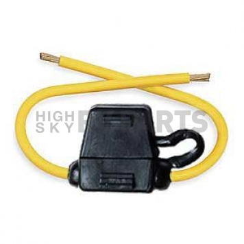 Bussman ATC Type Fuse Holder with 4 inch 16 Ga Wire and Protective Cover - BP/HHF-RP -3