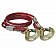 Roadmaster Trailer Safety Cable 80'' With Double Snap Hook 10000 Lbs - Set Of 2