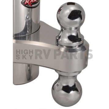 Trimax 2 inch RV Hitch Ball Mount Razor Adjustable 6 inch Drop in 1 inch Increments Aluminum-3