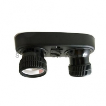 AP Products Europa Reading Light with Clear Lens - Surface Mount Black-2