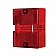 Peterson Mfg. Turn Signal-Parking-Side Marker Light Lens Red - 56-15R