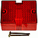 Peterson Mfg. Turn Signal-Parking-Side Marker Light Lens Red - 56-15R