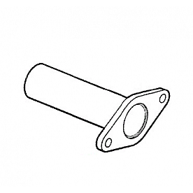 Cummins Power Generation Generator Exhaust Pipe - 155-2424