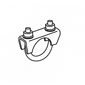 Cummins Power Generation Generator Exhaust Pipe Clamp 155-1256