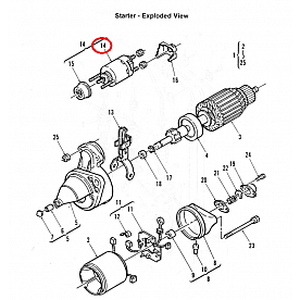 Cummins Power Generation Generator Starter Switch 185-2117