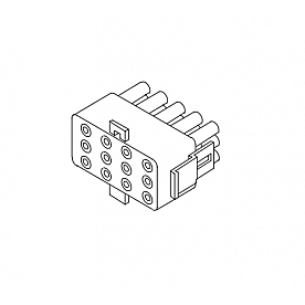 Cummins Power Generation Generator Wiring Harness Connector Plug 323-1314