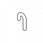 Kipor Power Solutions Generator Air Bend Hose KGE2000TI-B-07007