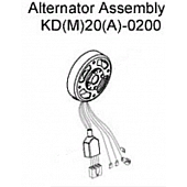 Kipor Power Solutions Generator Alternator KD(M)20(A)-02000