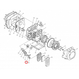 Kipor Power Solutions Generator Carburetor Choke Conversion Kit KG390GETI-11000