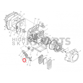 Kipor Power Solutions Generator Carburetor P27A1-B-000-07001