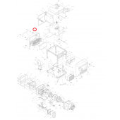 Kipor Power Solutions Generator Cover Assembly Rear - KGE3300TI-08501