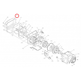 Kipor Power Solutions Generator Cover Assembly - KGE3300TI-10210