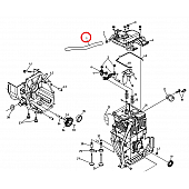 Kipor Power Solutions Generator Cylinder Head Cover Vent Tube KG105AGTI-01036
