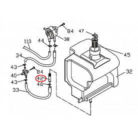 Kipor Power Solutions Generator Filter Strainer - KGE1000TI-07004