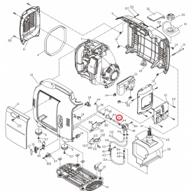 Kipor Power Solutions Generator Fuel Pipe - KGE1000TI-B-07003