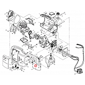 Kipor Power Solutions Generator Fuel Pipe - KGE1000TI-B-07002
