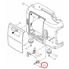 Kipor Power Solutions Generator Fuel Switch Handle - KGE1000TI-07008