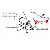 Kipor Power Solutions Generator Fuel Tank Ventilation Hose - KGE3300TI-B-11009