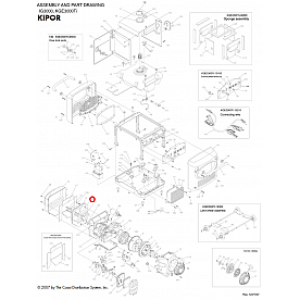 Kipor Power Solutions Generator Muffler Assembly - KGE3300TI-B-10100