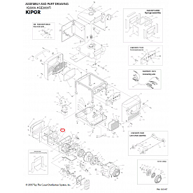 Kipor Power Solutions Generator Muffler Elbow - KGE3300TI-10301