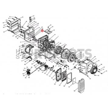 Kipor Power Solutions Generator Muffler Siphon - IG4000-1030001