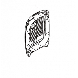 Kipor Power Solutions Generator Rear Cover & Insert - KGE3000TI-03200