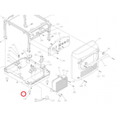 Kipor Power Solutions Generator Rubber Feet - KGE3300TI-06700