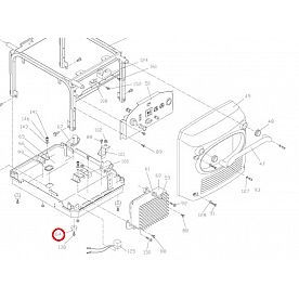 Kipor Power Solutions Generator Rubber Feet - KGE3300TI-06700
