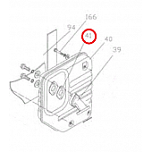 Kipor Power Solutions Generator Siphon Gasket - KGE3300TI-10302