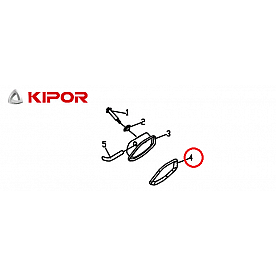 Kipor Power Solutions Generator Valve Cover Gasket - KG240-03001