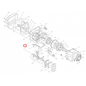 Kipor Power Solutions Generator Vent Pipe - KG205GETI-03001