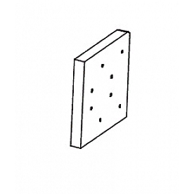 Powerhouse Generator Air Filter Rectangular - 69461