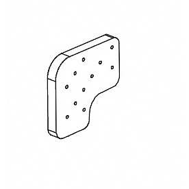 Powerhouse Generator Air Filter L-Shape - 69800