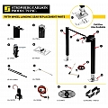 Stromberg Carlson Fifth Wheel Landing Gear