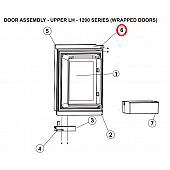Norcold Refrigerator Door Cap 623491