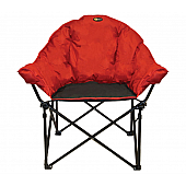 Faulkner Bucket Chair Burgundy And Black - 49579