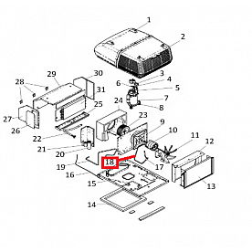 Coleman Mach RV Air Conditioner Drain Hose - 48203C131