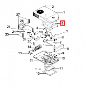 Coleman Mach RV Air Conditioner Evaporator Cover - 47233535