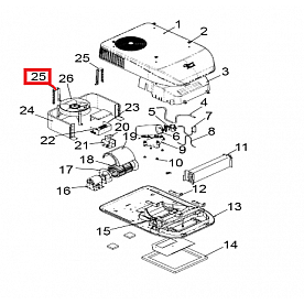 Coleman Shroud Support Bracket - 47233A511