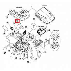 Dometic KIT,SVC CONDENSER HOUSING 3314471.008