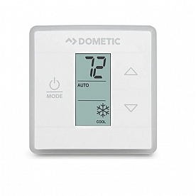Dometic Digital Wall Thermostat White - Cool/ Furnace/ Heat Strip/ Heat Pump - 3316250.700