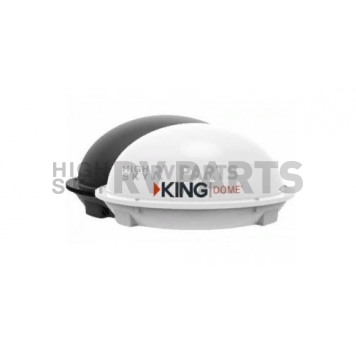 King LoPRo Satellite TV Antenna Dome - Black - 1850-B-LP-FS