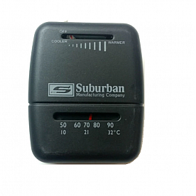Suburban Mfg Wall Thermostat Mechanical Black - 161210