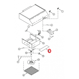 Ventline Stove Vent Hood Light Lens BCC0179-00