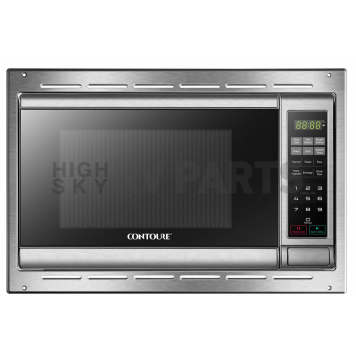 Contoure Microwave Oven - 0.7 Cubic Feet Stainless Steel - RV-787S-220-2